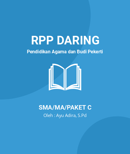 Unduh RPP DARING PAI KELAS XI SEMESTER 1 DAN 2 COVID - RPP Daring Pendidikan Agama dan Budi Pekerti Kelas 11 SMA/MA/Paket C Tahun 2024 oleh Ayu Adira, S.Pd (#119316)