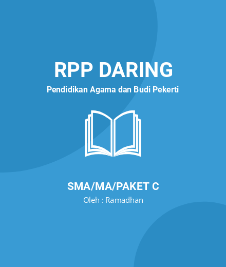 Unduh RPP DARING PAI KELAS XI SEMESTER 1 DAN 2 COVID - RPP Daring Pendidikan Agama dan Budi Pekerti Kelas 11 SMA/MA/Paket C Tahun 2024 oleh Ramadhan (#119378)