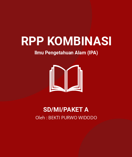 Unduh RPP GP KELAS 6 TEMA1 SUBTEMA 1 - RPP Kombinasi Ilmu Pengetahuan Alam (IPA) Kelas 6 SD/MI/Paket A Tahun 2024 Oleh BEKTI PURWO WIDODO (#145485)