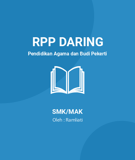 Unduh RPP INFOGRAFIS - RPP Daring Pendidikan Agama Dan Budi Pekerti Kelas 12 SMK/MAK Tahun 2024 Oleh Ramliati (#146846)