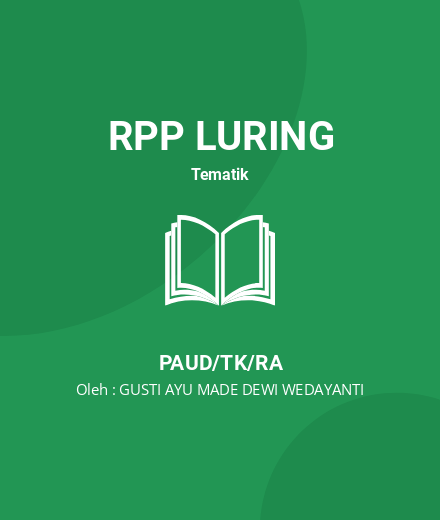 Unduh RPP INI KARYAKU MENGHIAS BENTUK TAS TRAVELLING - RPP Luring Tematik PAUD/TK/RA Tahun 2024 Oleh GUSTI AYU MADE DEWI WEDAYANTI (#147282)