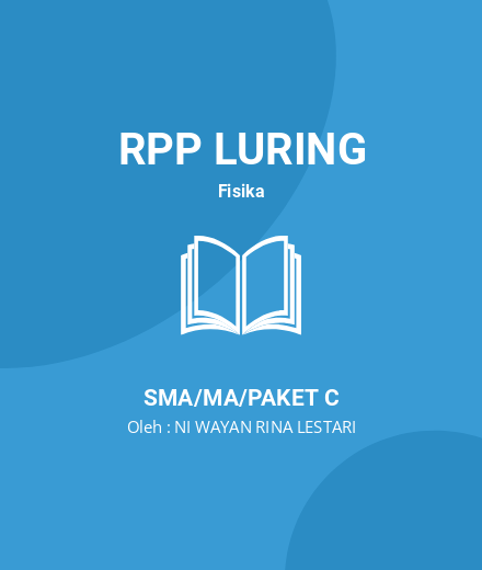 Unduh RPP Konveksi - RPP Luring Fisika Kelas 11 SMA/MA/Paket C Tahun 2024 oleh NI WAYAN RINA LESTARI (#161687)