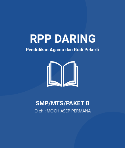 Unduh RPP PAI & BP ( Solat Jum’at ) - RPP Daring Pendidikan Agama Dan Budi Pekerti Kelas 7 SMP/MTS/Paket B Tahun 2023 Oleh MOCH.ASEP PERMANA (#184313)