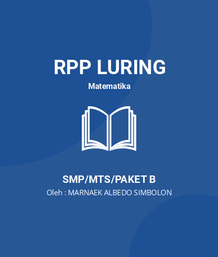 Unduh RPP – PERBANDINGAN BERBALIK NILAI - RPP Luring Matematika Kelas 7 SMP/MTS/Paket B Tahun 2025 oleh MARNAEK ALBEDO SIMBOLON (#186979)