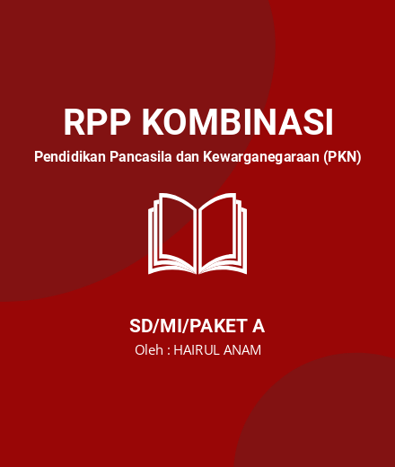 Unduh RPP Pkn Kelas 5 - RPP Kombinasi Pendidikan Pancasila Dan Kewarganegaraan (PKN) Kelas 5 SD/MI/Paket A Tahun 2023 Oleh HAIRUL ANAM (#189226)