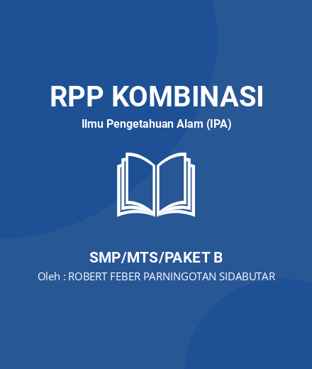 Unduh RPP SISTEM PEREDARAN DARAH - RPP Kombinasi Ilmu Pengetahuan Alam (IPA) Kelas 8 SMP/MTS/Paket B Tahun 2024 Oleh ROBERT FEBER PARNINGOTAN SIDABUTAR (#198232)