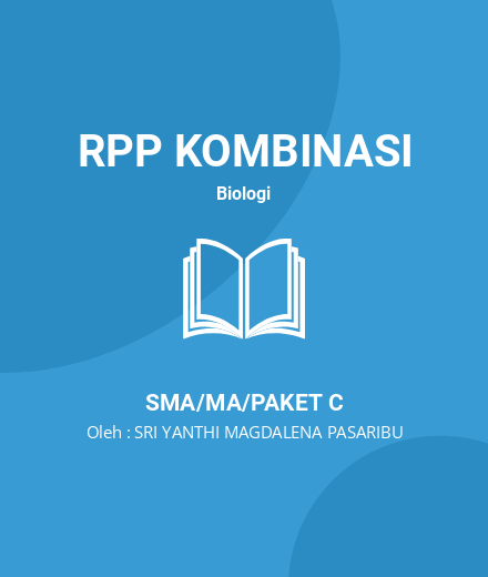 Unduh RPP SISTEM RESPIRASI - RPP Kombinasi Biologi Kelas 11 SMA/MA/Paket C Tahun 2024 Oleh SRI YANTHI MAGDALENA PASARIBU (#214832)
