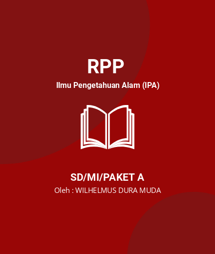 Unduh RPP SOAL PTS 2 KELAS 6 - RPP Ilmu Pengetahuan Alam (IPA) Kelas 6 SD/MI/Paket A Tahun 2024 Oleh WILHELMUS DURA MUDA (#215397)