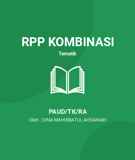 Unduh RPP Tanaman Jambu - RPP Kombinasi Tematik PAUD/TK/RA Tahun 2025 Oleh DINA MAHIBBATUL AHDANIAH (#216954)