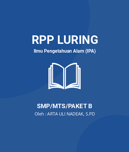 Unduh RPP Zat Aditif Pada Makanan Dan Minuman - RPP Luring Ilmu Pengetahuan Alam (IPA) Kelas 8 SMP/MTS/Paket B Tahun 2025 oleh ARTA ULI NADEAK, S.PD (#232418)