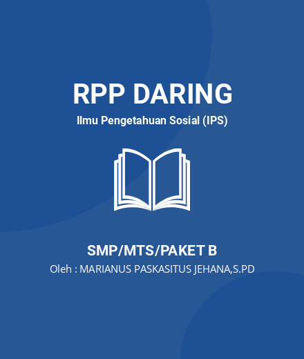 Unduh RPP PENGUATAN EKONOMI MARITIM - RPP Daring Ilmu Pengetahuan Sosial (IPS) Kelas 8 SMP/MTS/Paket B Tahun 2025 Oleh MARIANUS PASKASITUS JEHANA,S.PD (#43023)