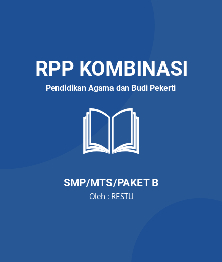 Unduh RPP Perangkat Pembelajaran Revisi 2020 PAI & BP IX - RPP Kombinasi Pendidikan Agama Dan Budi Pekerti Kelas 9 SMP/MTS/Paket B Tahun 2024 Oleh RESTU (#44369)