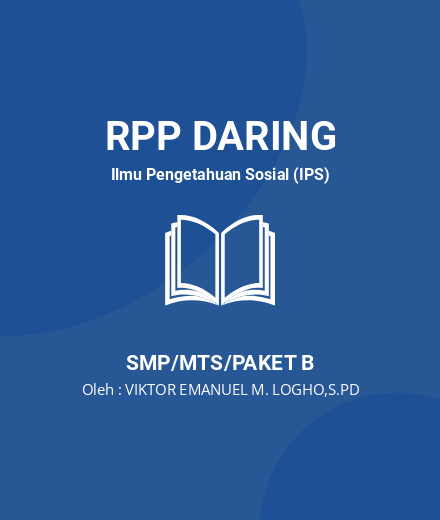 Unduh RPP Perdagangan Internasional - RPP Daring Ilmu Pengetahuan Sosial (IPS) Kelas 9 SMP/MTS/Paket B Tahun 2025 Oleh VIKTOR EMANUEL M. LOGHO,S.PD (#44852)