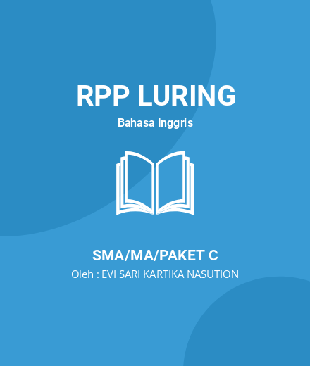 Unduh RPP 10 MENIT SIMULASI MENGAJAR CGP ANGKATAN 4 - RPP Luring Bahasa Inggris Kelas 10 SMA/MA/Paket C Tahun 2024 Oleh EVI SARI KARTIKA NASUTION (#62610)