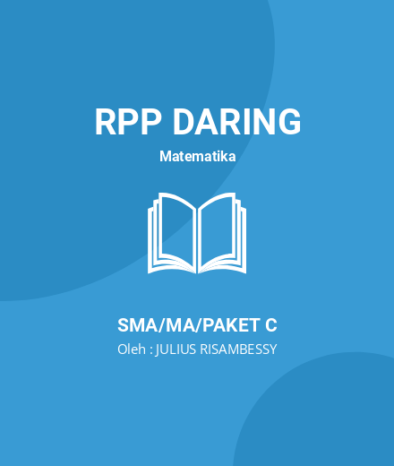 Unduh RPP Berdiferensiasi - RPP Daring Matematika Kelas 11 SMA/MA/Paket C Tahun 2025 Oleh JULIUS RISAMBESSY (#69625)