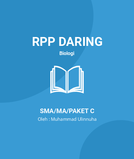 Unduh RPP BIOLOGI KELAS 12 DARING - RPP Daring Biologi Kelas 12 SMA/MA/Paket C Tahun 2024 Oleh Muhammad Ulinnuha (#71573)